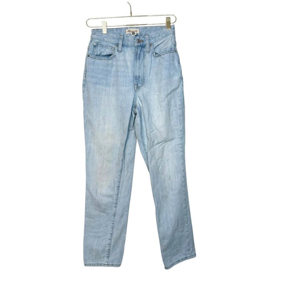 Madewell The Curvy Perfect Vintage Jean High Rise Light Blue Women 24 Denim